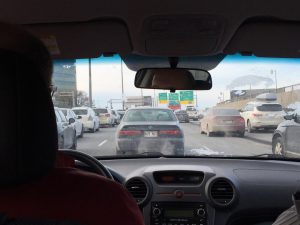 traffic jam by Lana