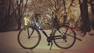 Holiday Bike Lights