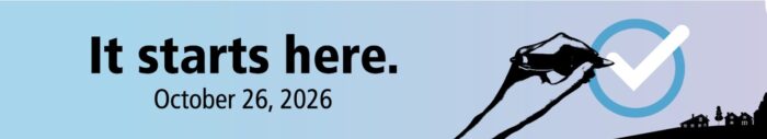 Banner from City of Ottawa website, elections page